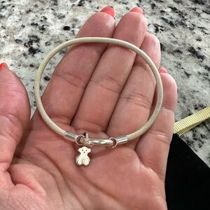 TOUS MESH BANGLE WITH CHARM